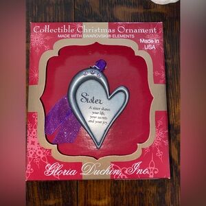 Sister Christmas Ornament